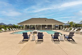 the swimming pool  at Aventura at Hawk Ridge, Missouri, 63367